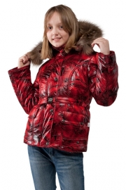 Куртка 17-519 утеплённая для девочки