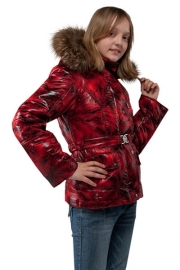 Куртка 17-519 утеплённая для девочки