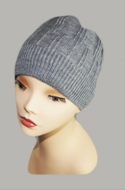 шапка женская    ЖД - 202 серая